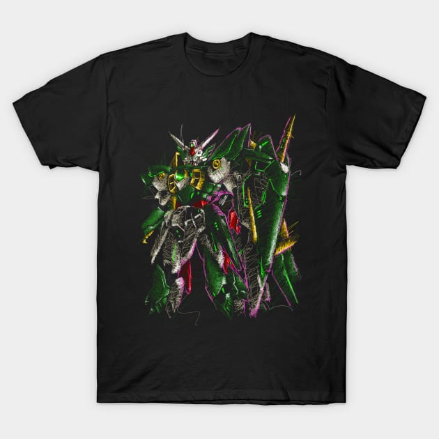 Wing Gundam Fenice Rinascita T-Shirt by Shawngkolon